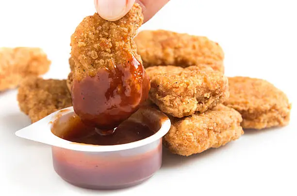 Nuggets de Poulet Sauce BBQ