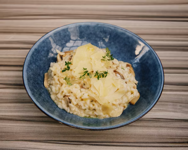 Risotto Poulet Citron Herbes